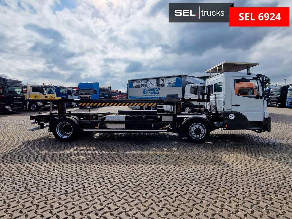 Mercedes-Benz KAMAG WBH 25 / Wiesel Umsetzer Sattelplatte - 컨테이너 운반 장치/ 스와프 보디 트럭 : 사진 4 Mercedes-Benz KAMAG WBH 25 / Wiesel Umsetzer Sattelplatte - 컨테이너 운반 장치/ 스와프 보디 트럭 : 사진 4