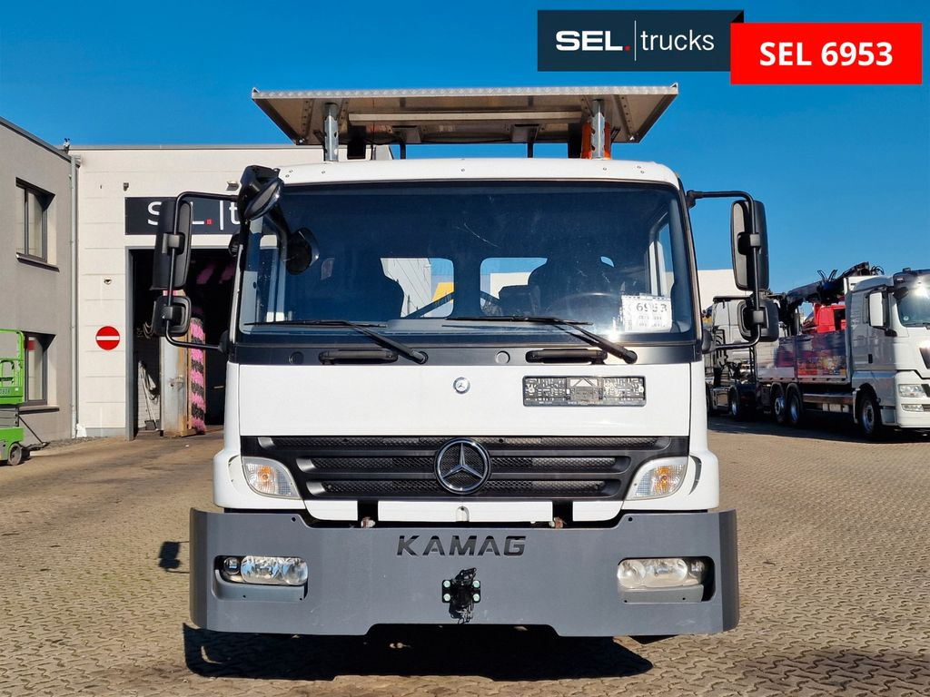 Mercedes-Benz Kamag WBH25 - 컨테이너 운반 장치/ 스와프 보디 트럭 : 사진 2 Mercedes-Benz Kamag WBH25 - 컨테이너 운반 장치/ 스와프 보디 트럭 : 사진 2
