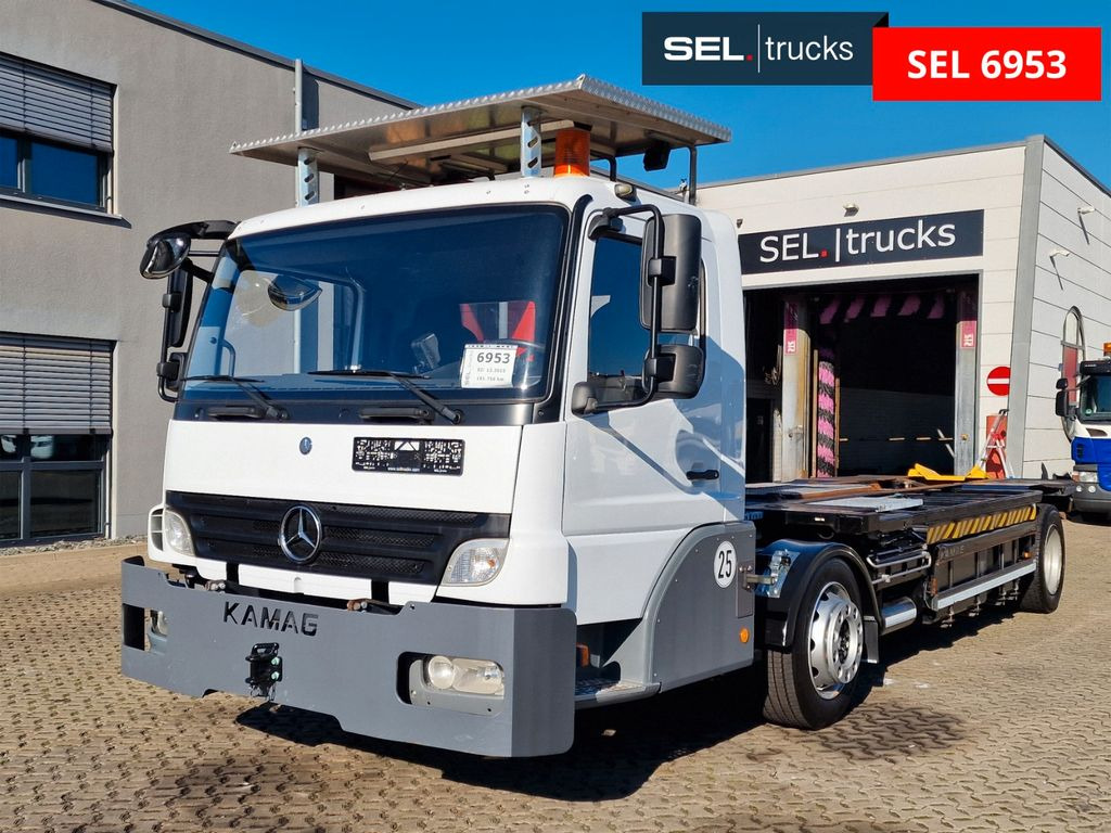 Mercedes-Benz Kamag WBH25 - 컨테이너 운반 장치/ 스와프 보디 트럭 : 사진 1 Mercedes-Benz Kamag WBH25 - 컨테이너 운반 장치/ 스와프 보디 트럭 : 사진 1
