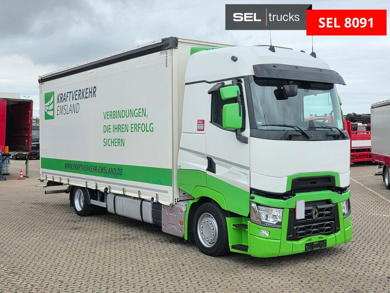 Renault T High 480 / Retarder / Jumbo / 6D - 커튼사이더 트럭 : 사진 3 Renault T High 480 / Retarder / Jumbo / 6D - 커튼사이더 트럭 : 사진 3