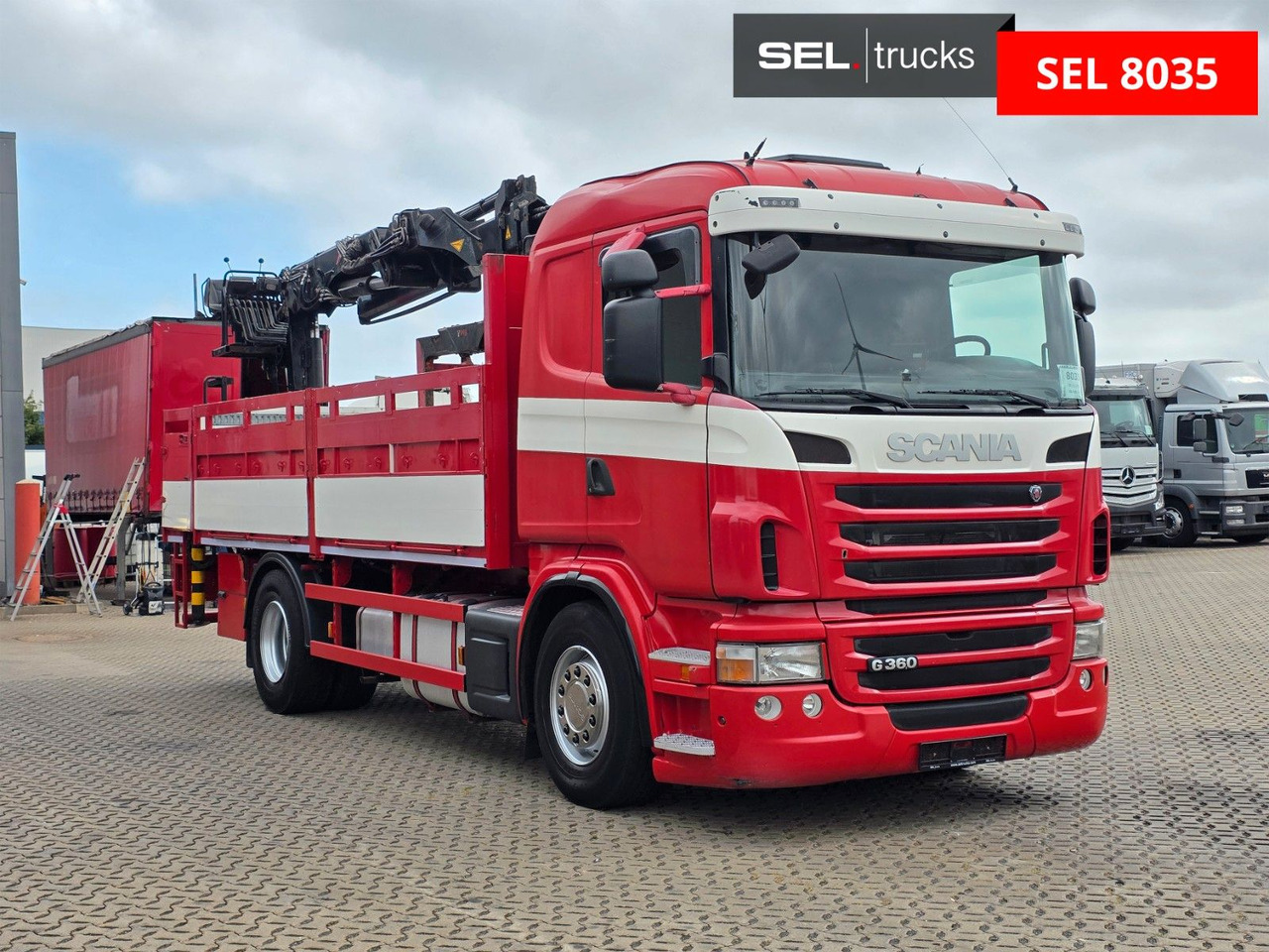 Scania G 360 LB4X2MNA / Retarder / Ohne Fernbedienung - 크레인 트럭 : 사진 3 Scania G 360 LB4X2MNA / Retarder / Ohne Fernbedienung - 크레인 트럭 : 사진 3