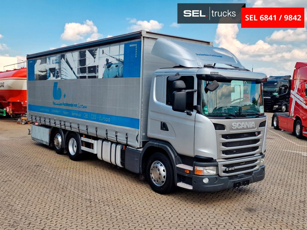 Scania G 410 /Retarder /mit Mitnahmestapler /Lenkachse - 커튼사이더 트럭 : 사진 3 Scania G 410 /Retarder /mit Mitnahmestapler /Lenkachse - 커튼사이더 트럭 : 사진 3
