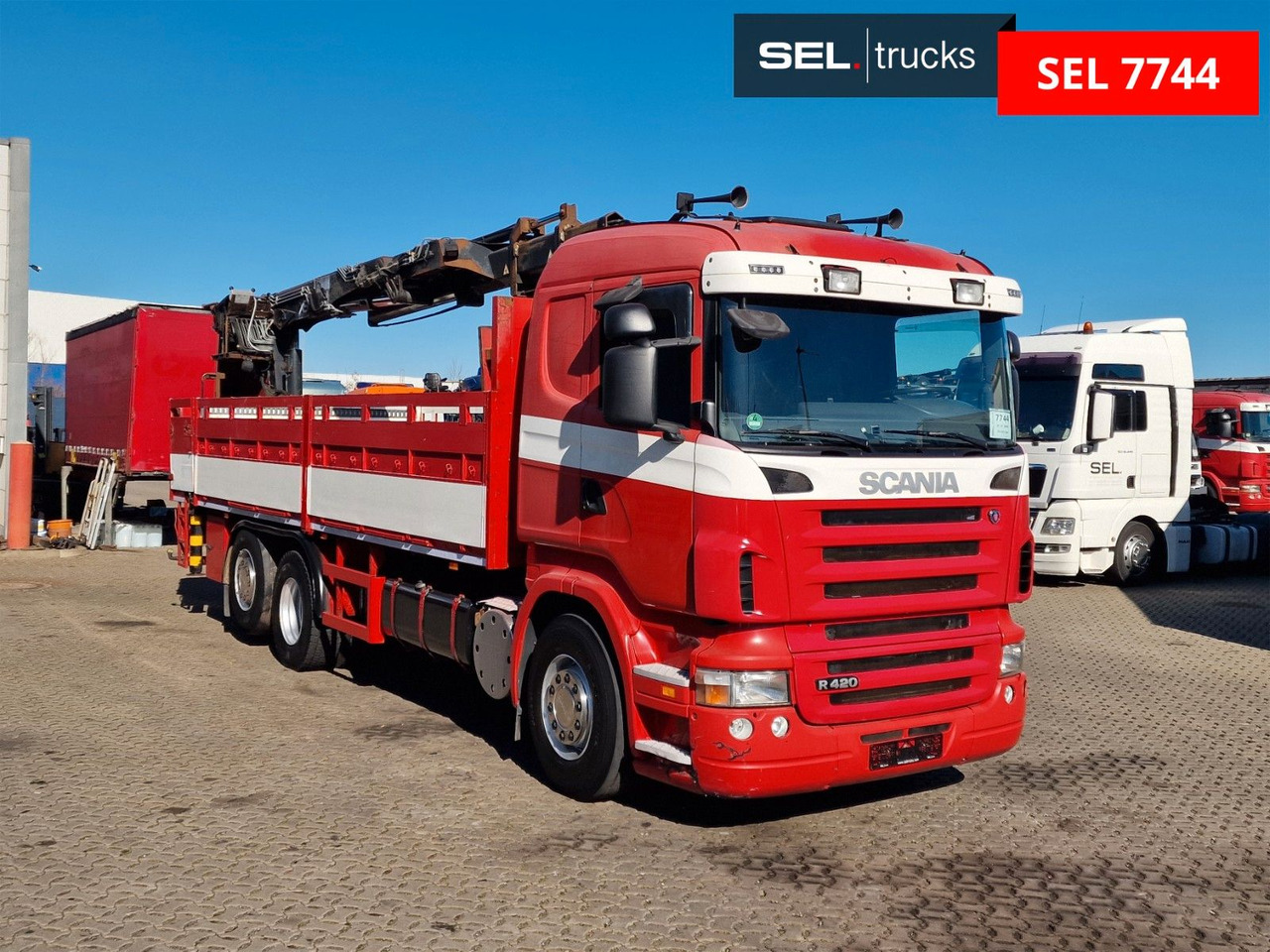 Scania R 340 LB6X2*4MNA /Retarder /HIAB 166K /Lenkachse - 크레인 트럭 : 사진 3 Scania R 340 LB6X2*4MNA /Retarder /HIAB 166K /Lenkachse - 크레인 트럭 : 사진 3