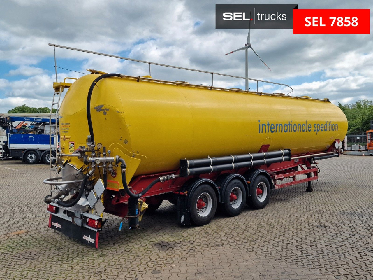 Spitzer K 2766 CAL GGVS / Kippsilo / 66m3 / ADR AT - 사일로 세미 트레일러 : 사진 5 Spitzer K 2766 CAL GGVS / Kippsilo / 66m3 / ADR AT - 사일로 세미 트레일러 : 사진 5