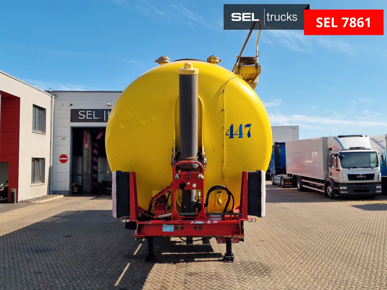 Spitzer SK 2766 CAL GGVS / Kippsilo / 66 m3 / ADR ATDR A - 사일로 세미 트레일러 : 사진 2 Spitzer SK 2766 CAL GGVS / Kippsilo / 66 m3 / ADR ATDR A - 사일로 세미 트레일러 : 사진 2