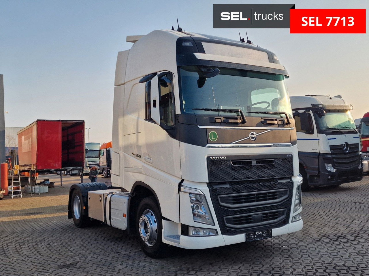 Volvo FH 460 / Euro 6D / Diesel-Gas - 트랙터 유닛 : 사진 3 Volvo FH 460 / Euro 6D / Diesel-Gas - 트랙터 유닛 : 사진 3