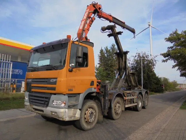 DAF 85.360 8X4 - 케이블 시스템 트럭, 크레인 트럭 : 사진 1 DAF 85.360 8X4 - 케이블 시스템 트럭, 크레인 트럭 : 사진 1