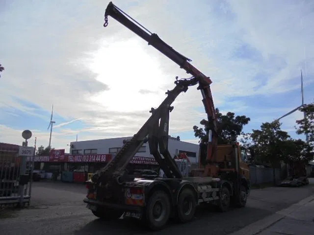 DAF 85.360 8X4 - 케이블 시스템 트럭, 크레인 트럭 : 사진 4 DAF 85.360 8X4 - 케이블 시스템 트럭, 크레인 트럭 : 사진 4