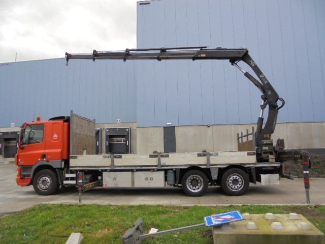 DAF CF 85.360 6X2 GESTUURDE AS - 드롭사이드/ 플랫베드 트럭, 크레인 트럭 : 사진 5 DAF CF 85.360 6X2 GESTUURDE AS - 드롭사이드/ 플랫베드 트럭, 크레인 트럭 : 사진 5