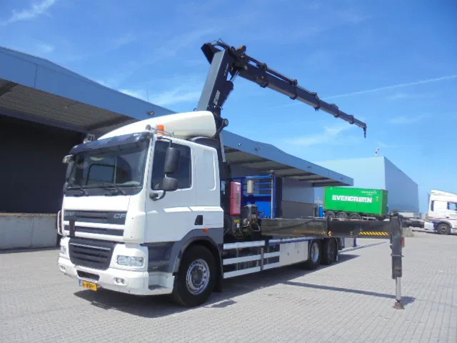 DAF CF 85 360 6X2 HIAB 477/5 NL TRUCK - 드롭사이드/ 플랫베드 트럭, 크레인 트럭 : 사진 1 DAF CF 85 360 6X2 HIAB 477/5 NL TRUCK - 드롭사이드/ 플랫베드 트럭, 크레인 트럭 : 사진 1