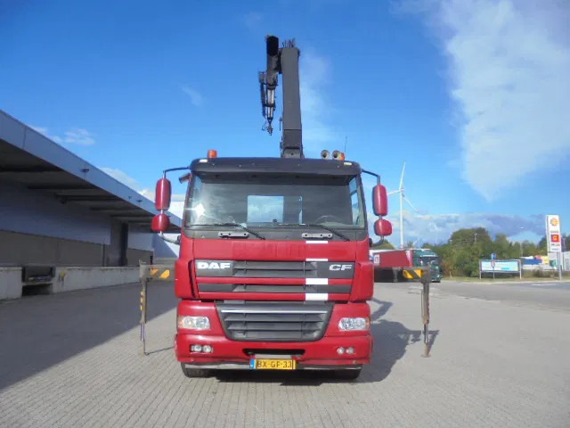 DAF CF 85 410 8X2 + 30T HAAK NL TRUCK - 후크 리프트 트럭, 크레인 트럭 : 사진 2 DAF CF 85 410 8X2 + 30T HAAK NL TRUCK - 후크 리프트 트럭, 크레인 트럭 : 사진 2