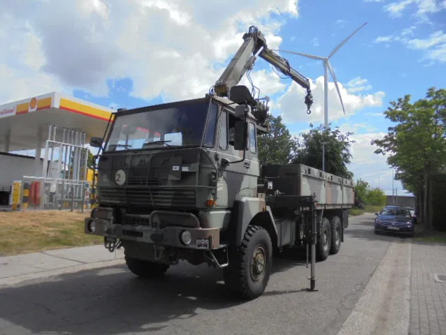 DAF YHZ 2300 6X6 + HIAB CRANE - 드롭사이드/ 플랫베드 트럭, 크레인 트럭 : 사진 1 DAF YHZ 2300 6X6 + HIAB CRANE - 드롭사이드/ 플랫베드 트럭, 크레인 트럭 : 사진 1