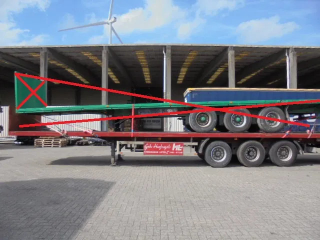 Fruehauf ONCR 39-327 A - 드롭사이드/ 플랫베드 세미 트레일러 : 사진 3 Fruehauf ONCR 39-327 A - 드롭사이드/ 플랫베드 세미 트레일러 : 사진 3