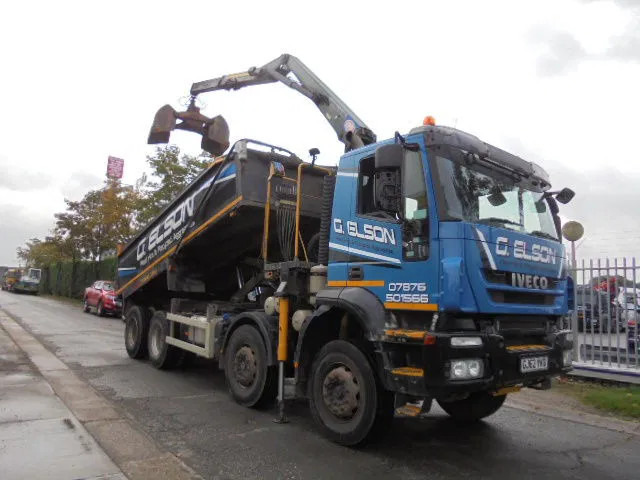 Iveco AD340T36 8X4 - 덤프트럭, 크레인 트럭 : 사진 5 Iveco AD340T36 8X4 - 덤프트럭, 크레인 트럭 : 사진 5