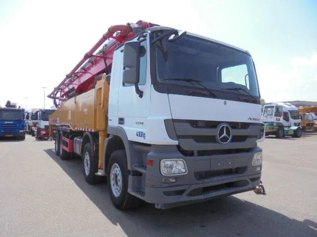 Mercedes-Benz Actros 4144 8X4 SANY 56M BETONPOMP - 콘크리트 펌프 트럭 : 사진 4 Mercedes-Benz Actros 4144 8X4 SANY 56M BETONPOMP - 콘크리트 펌프 트럭 : 사진 4