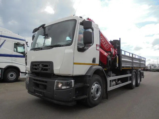 Renault 320 6X4 + FASSI F245 DEMO UNUSED NL TRUCK - 드롭사이드/ 플랫베드 트럭, 크레인 트럭 : 사진 1 Renault 320 6X4 + FASSI F245 DEMO UNUSED NL TRUCK - 드롭사이드/ 플랫베드 트럭, 크레인 트럭 : 사진 1