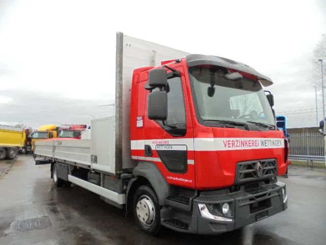 Renault Midlum 240 D12 - 드롭사이드/ 플랫베드 트럭, 크레인 트럭 : 사진 3 Renault Midlum 240 D12 - 드롭사이드/ 플랫베드 트럭, 크레인 트럭 : 사진 3