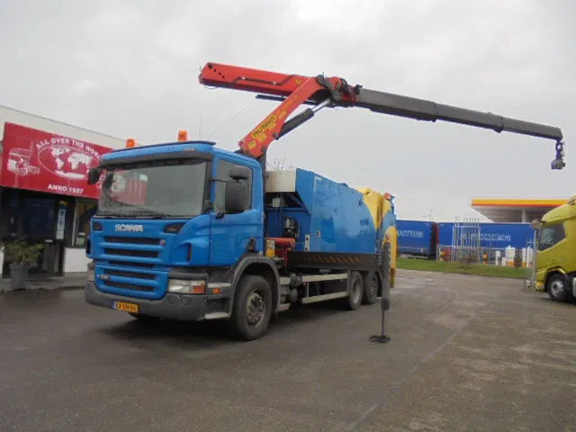 Scania P280 B 6X2 - 쓰레기차 : 사진 1 Scania P280 B 6X2 - 쓰레기차 : 사진 1