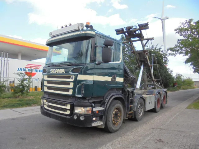 Scania R420 LB 8X2 LIFTAS - 케이블 시스템 트럭, 크레인 트럭 : 사진 2 Scania R420 LB 8X2 LIFTAS - 케이블 시스템 트럭, 크레인 트럭 : 사진 2