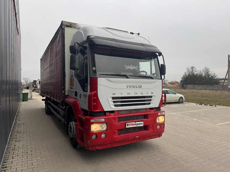 Iveco Stralis 400 - 커튼사이더 트럭 : 사진 3 Iveco Stralis 400 - 커튼사이더 트럭 : 사진 3