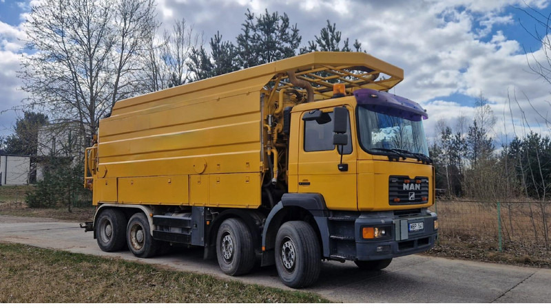 MAN 35.464 channel cleaner, 8x4 full spring, manual - 진공 흡입 트럭 : 사진 2 MAN 35.464 channel cleaner, 8x4 full spring, manual - 진공 흡입 트럭 : 사진 2