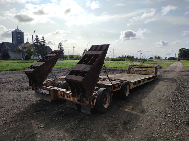 저하대 세미 트레일러 Murray 16 tyre heavy duty low loader : 사진 7