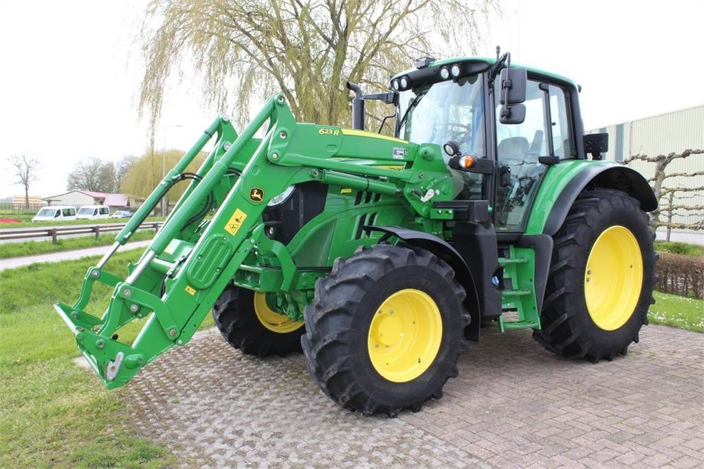John Deere 6120M with 623R loader - 장궤형 트랙터 : 사진 5 John Deere 6120M with 623R loader - 장궤형 트랙터 : 사진 5