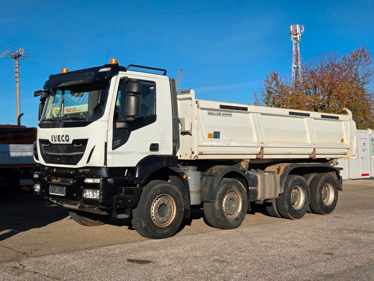 Iveco AD340X480 X-Way Bordmatic Meiller 8x4 - 덤프트럭 : 사진 1 Iveco AD340X480 X-Way Bordmatic Meiller 8x4 - 덤프트럭 : 사진 1