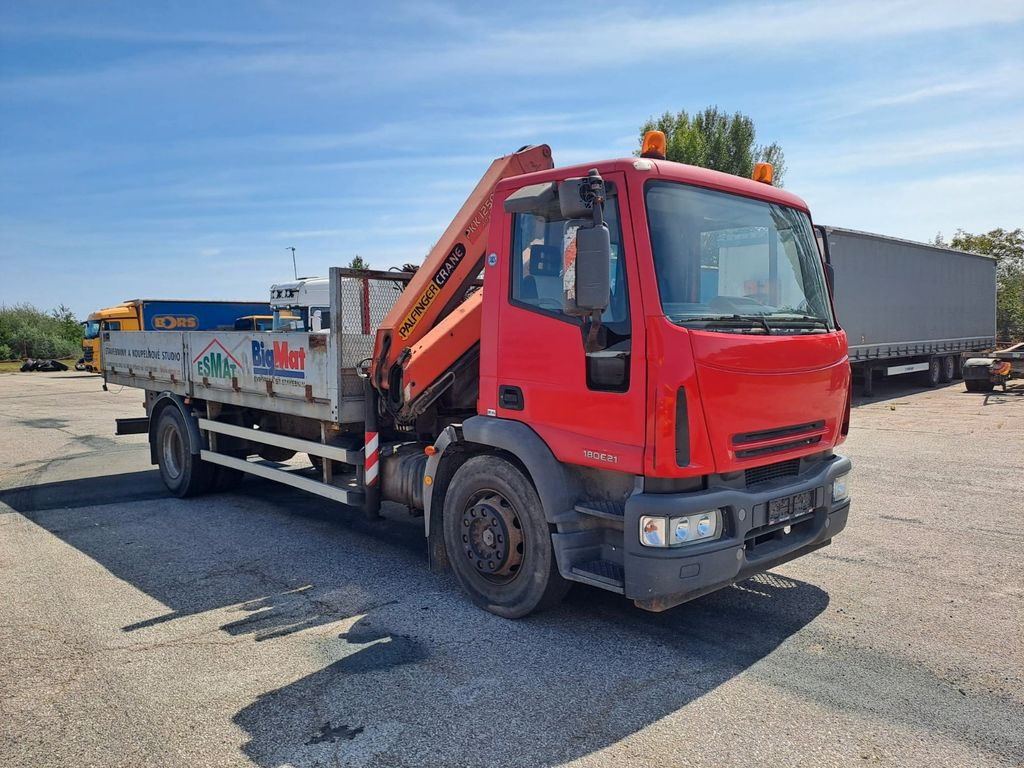 Iveco EuroCargo ML 180E21 Kran PKK12500 Iveco EuroCargo ML 180E21 Kran PKK12500 - 드롭사이드/ 플랫베드 트럭, 크레인 트럭 : 사진 2 Iveco EuroCargo ML 180E21 Kran PKK12500 Iveco EuroCargo ML 180E21 Kran PKK12500 - 드롭사이드/ 플랫베드 트럭, 크레인 트럭 : 사진 2
