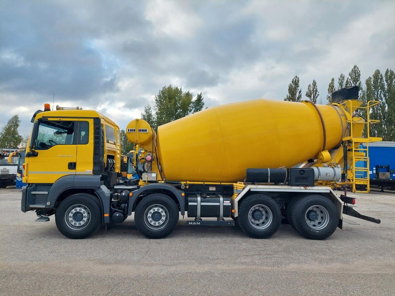 MAN TGS 32.460 8X4 BB Liebherr 9 m³ - 콘크리트 믹서 트럭 : 사진 5 MAN TGS 32.460 8X4 BB Liebherr 9 m³ - 콘크리트 믹서 트럭 : 사진 5