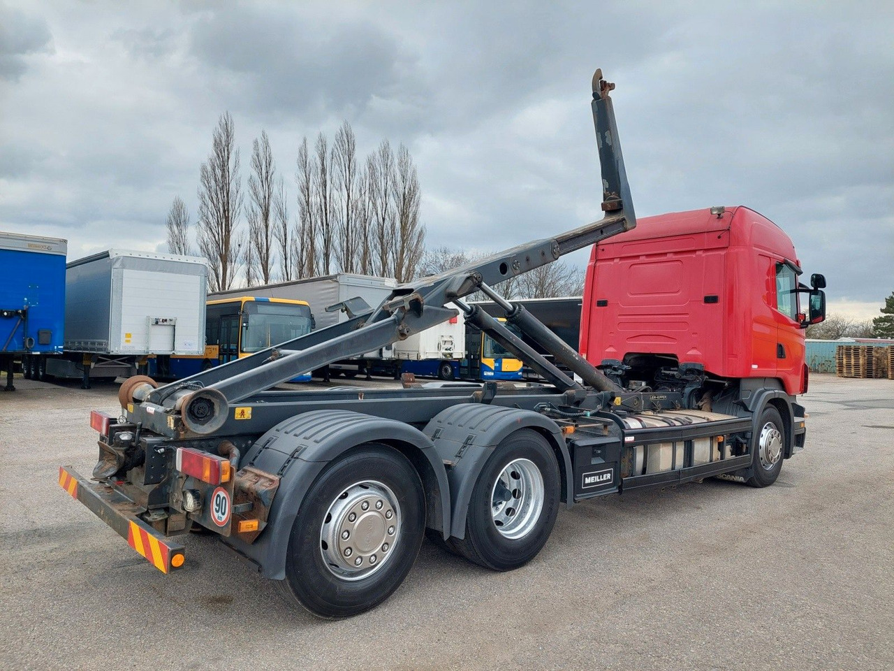 Scania R 400 LB 6x2/4 Meiller RK 20.65 - 후크 리프트 트럭 : 사진 2 Scania R 400 LB 6x2/4 Meiller RK 20.65 - 후크 리프트 트럭 : 사진 2