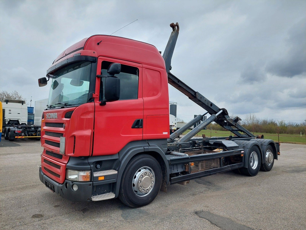 Scania R 400 LB 6x2/4 Meiller RK 20.65 - 후크 리프트 트럭 : 사진 1 Scania R 400 LB 6x2/4 Meiller RK 20.65 - 후크 리프트 트럭 : 사진 1