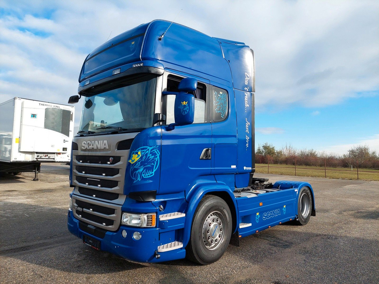 Scania R450 Retarder Luft/Luft Standklima Hydraulik - 트랙터 유닛 : 사진 1 Scania R450 Retarder Luft/Luft Standklima Hydraulik - 트랙터 유닛 : 사진 1