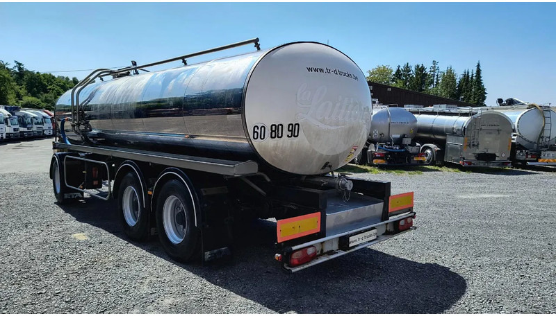 ETA 16500 L INSULATED INOX TANK - 1 COMP - 유조 트레일러 : 사진 4 ETA 16500 L INSULATED INOX TANK - 1 COMP - 유조 트레일러 : 사진 4