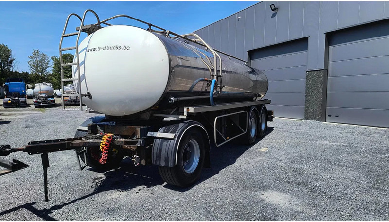 ETA 16500 L INSULATED INOX TANK - 1 COMP - 유조 트레일러 : 사진 1 ETA 16500 L INSULATED INOX TANK - 1 COMP - 유조 트레일러 : 사진 1