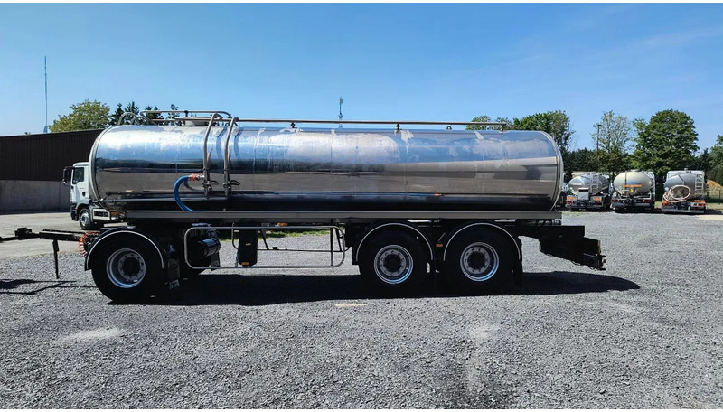 ETA 16500 L INSULATED INOX TANK - 1 COMP - 유조 트레일러 : 사진 5 ETA 16500 L INSULATED INOX TANK - 1 COMP - 유조 트레일러 : 사진 5
