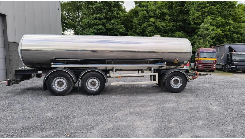 ETA 17500 L INSULATED INOX TANK - 1 COMP - 유조 트레일러 : 사진 4 ETA 17500 L INSULATED INOX TANK - 1 COMP - 유조 트레일러 : 사진 4