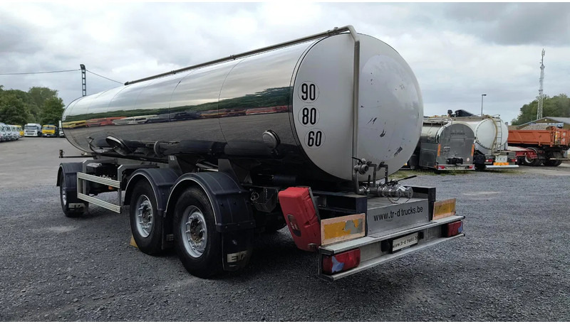 ETA 17500 L INSULATED INOX TANK - 1 COMP - 유조 트레일러 : 사진 3 ETA 17500 L INSULATED INOX TANK - 1 COMP - 유조 트레일러 : 사진 3