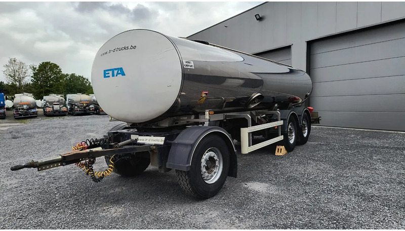 ETA 17500 L INSULATED INOX TANK - 1 COMP - 유조 트레일러 : 사진 1 ETA 17500 L INSULATED INOX TANK - 1 COMP - 유조 트레일러 : 사진 1