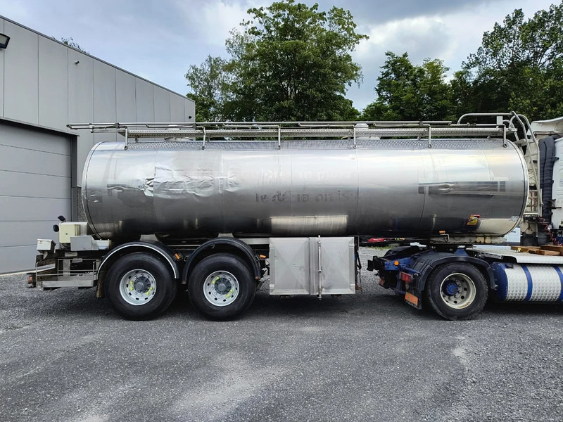ETA 25000L INSULATED INOX TANK - 2 COMP - 유조 세미 트레일러 : 사진 3 ETA 25000L INSULATED INOX TANK - 2 COMP - 유조 세미 트레일러 : 사진 3
