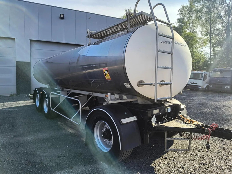 ETA INSULATED INOX TANK 16500L - 1 COMP - 유조 트레일러 : 사진 3 ETA INSULATED INOX TANK 16500L - 1 COMP - 유조 트레일러 : 사진 3