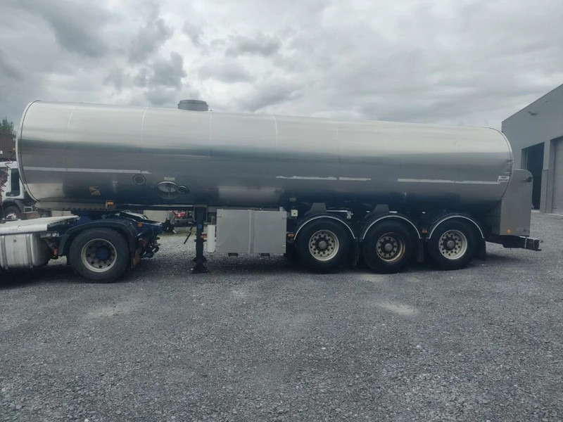 ETA TANK FOR MILK / WATER - 29000 L - STAINLESS STEEL/INOX - 유조 세미 트레일러 : 사진 3 ETA TANK FOR MILK / WATER - 29000 L - STAINLESS STEEL/INOX - 유조 세미 트레일러 : 사진 3