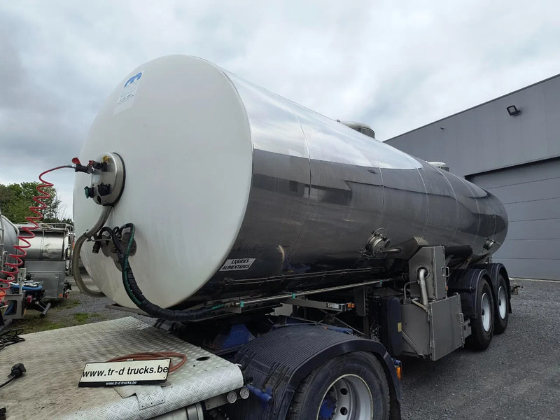 MAISONNEUVE 25000L INSULATED INOX TANK - 2 COMP - PUMP - 유조 세미 트레일러 : 사진 1 MAISONNEUVE 25000L INSULATED INOX TANK - 2 COMP - PUMP - 유조 세미 트레일러 : 사진 1