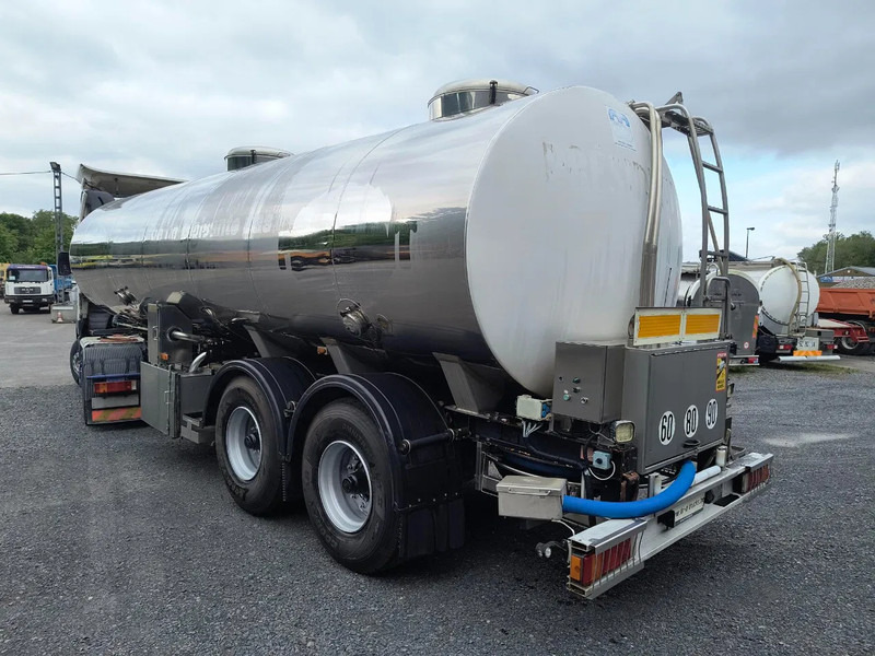 MAISONNEUVE 25000L INSULATED INOX TANK - 2 COMP - PUMP - 유조 세미 트레일러 : 사진 3 MAISONNEUVE 25000L INSULATED INOX TANK - 2 COMP - PUMP - 유조 세미 트레일러 : 사진 3