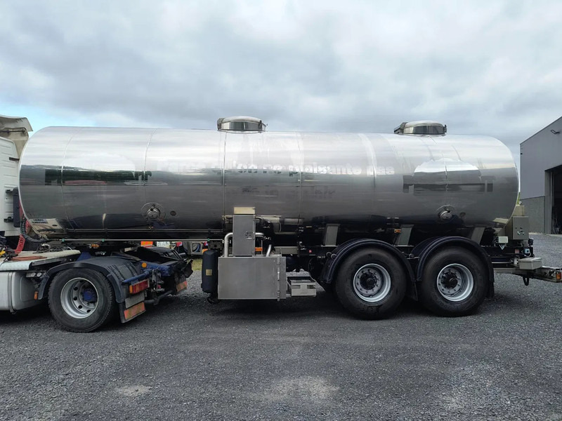 MAISONNEUVE 25000L INSULATED INOX TANK - 2 COMP - PUMP - 유조 세미 트레일러 : 사진 2 MAISONNEUVE 25000L INSULATED INOX TANK - 2 COMP - PUMP - 유조 세미 트레일러 : 사진 2