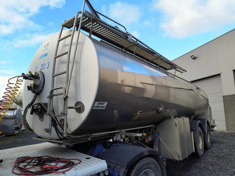 MAISONNEUVE 25000L INSULATED INOX TANK - 유조 세미 트레일러 : 사진 1 MAISONNEUVE 25000L INSULATED INOX TANK - 유조 세미 트레일러 : 사진 1