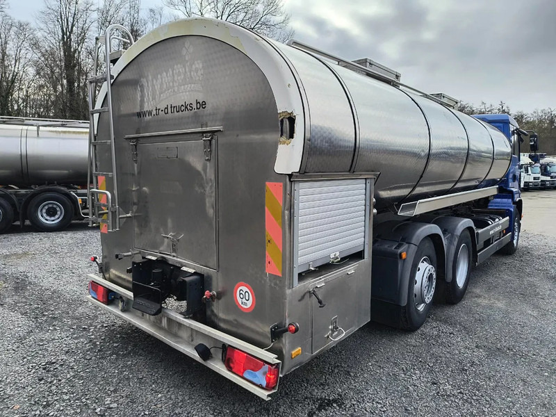 MAN TGA 26.360 INSULATED INOX TANK - 2 COMP - AIRCO - LIFT/STEERING AXLE - 유조트럭 : 사진 5 MAN TGA 26.360 INSULATED INOX TANK - 2 COMP - AIRCO - LIFT/STEERING AXLE - 유조트럭 : 사진 5