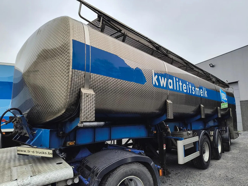 Mafa INSULATED INOX TANK 29000L 3 COMP - PUMP/COUNTER - 2 STEERING AXLES - 유조 세미 트레일러 : 사진 1 Mafa INSULATED INOX TANK 29000L 3 COMP - PUMP/COUNTER - 2 STEERING AXLES - 유조 세미 트레일러 : 사진 1