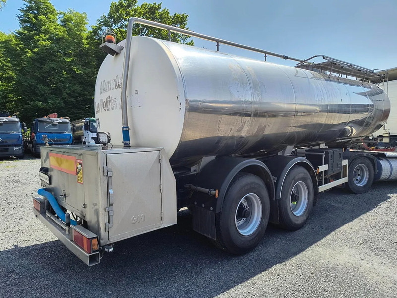 Magyar 25000L INSULATED INOX TANK - PUMP - 유조 세미 트레일러 : 사진 4 Magyar 25000L INSULATED INOX TANK - PUMP - 유조 세미 트레일러 : 사진 4