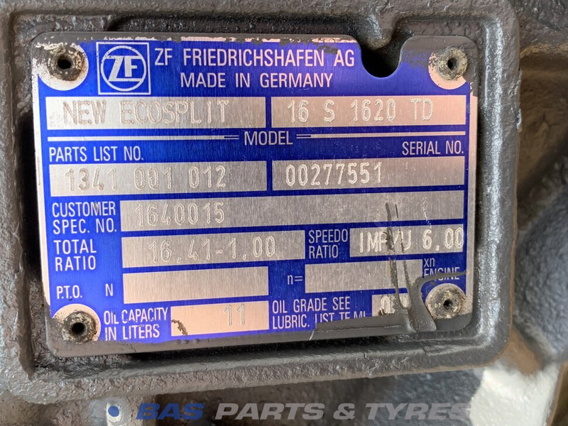 DAF CF75 Euro 4-5 - 기어박스 트럭 용 : 사진 5 DAF CF75 Euro 4-5 - 기어박스 트럭 용 : 사진 5